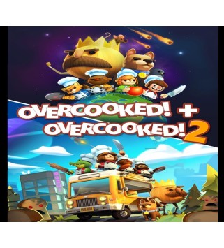 Overcooked! + Overcooked! 2 TURKEY XBOX One / Xbox Series X|S Xbox Series X|S Key TÜRKIYE